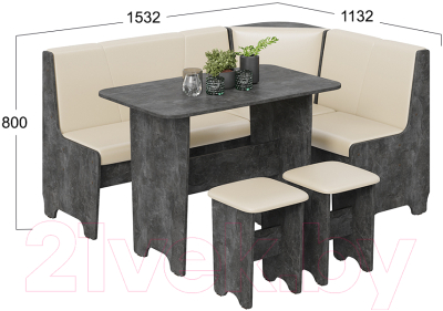 Обеденная группа ТриЯ Техас исп. 1