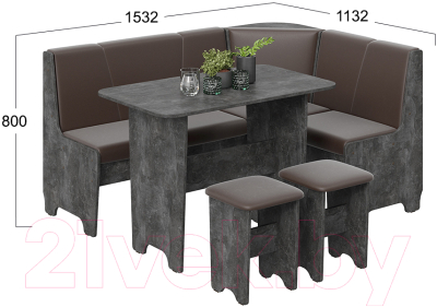 Обеденная группа ТриЯ Техас исп. 1