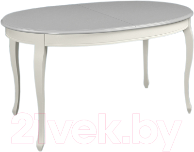 Обеденный стол ТехКомПро Азалия 1450 / 121277 (бук/тон шале/тон подстолья 1/ножка 11) - фото