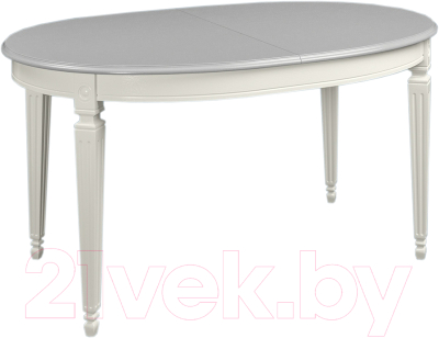 Обеденный стол ТехКомПро Азалия 1450 / 121281 (бук/тон шале/тон подстолья 1/ножка 14) - фото