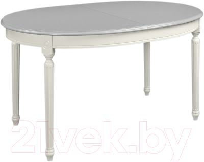 Обеденный стол ТехКомПро Азалия 1450 / 121282 (бук/тон шале/тон подстолья 1/ножка 15) - фото