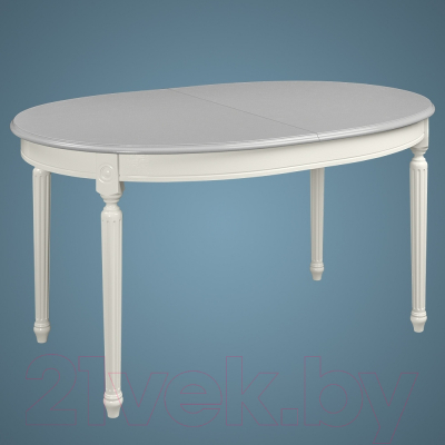 Обеденный стол ТехКомПро Азалия 1450 / 121282 (бук/тон шале/тон подстолья 1/ножка 15)