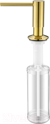 Дозатор встраиваемый в мойку Paulmark Decus D004-G - фото