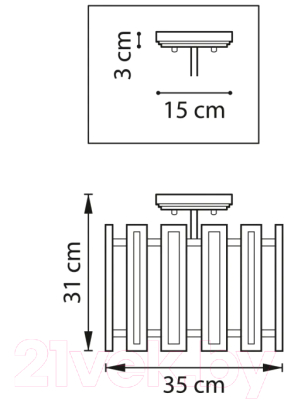 Люстра Lightstar Agave 712042
