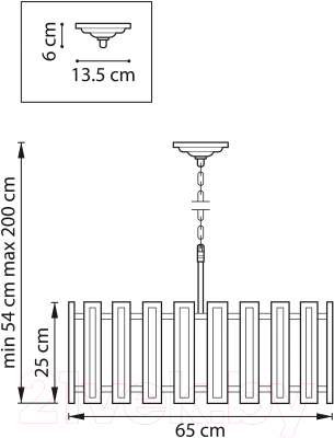 Люстра Lightstar Agave 712062