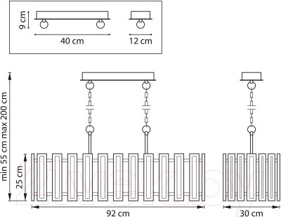 Люстра Lightstar Agave 712162