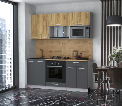 Готовая кухня Интерлиния Мила Лайт 1.8 ВТ