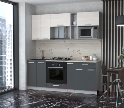 Готовая кухня Интерлиния Мила Лайт 2.0 ВТ