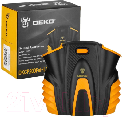 Автомобильный компрессор Deko DKCP200Psi-LCD Plus / 065-0796
