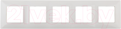 Рамка для выключателей и розеток ЭРА Elegance 14-5005-01 / Б0034405 - фото