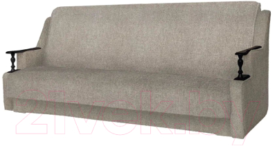 Диван Асмана Анна с деревянными подлокотниками - фото