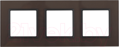 Рамка для выключателей и розеток ЭРА Elegance 14-5103-13 / Б0034511 - фото