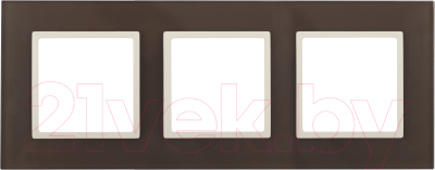 Рамка для выключателей и розеток ЭРА Elegance 14-5103-31 / Б0034521 - фото