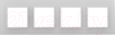 Рамка для выключателей и розеток ЭРА Elegance 14-5104-01 / Б0034524 - фото