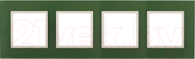 Рамка для выключателей и розеток ЭРА Elegance 14-5104-27 / Б0034535 - фото