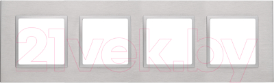 Рамка для выключателей и розеток ЭРА Elegance 14-5204-03 / Б0034559 - фото