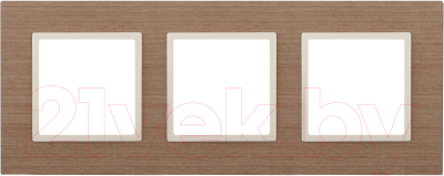 Рамка для выключателей и розеток ЭРА Elegance 14-5303-07 / Б0034578 - фото