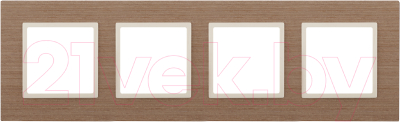 Рамка для выключателей и розеток ЭРА Elegance 14-5304-07 / Б0034584 - фото