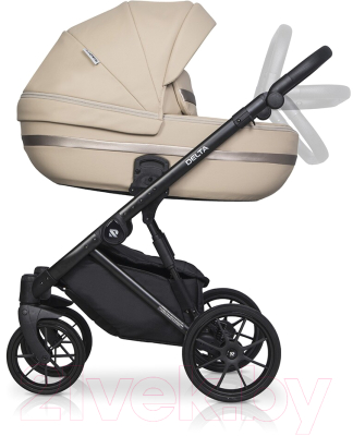 Детская универсальная коляска Riko Basic Delta Ecco 3 в 1 (11/песочный)