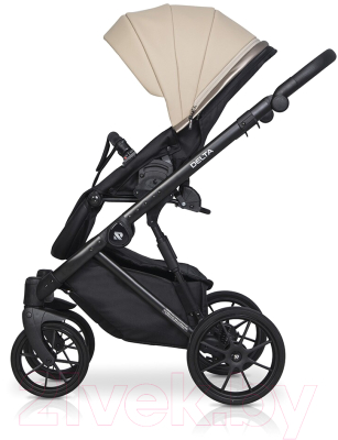 Детская универсальная коляска Riko Basic Delta Ecco 3 в 1 (11/песочный)