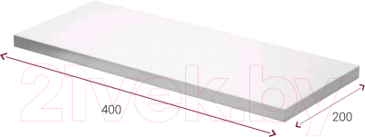 Полка Millwood ПНН-3 40x20 (дуб белый Craft)