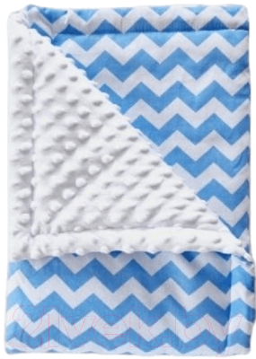 Плед для малышей Sofi Зигзаги 90x90 / 5030 - фото