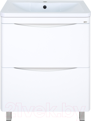 Тумба под умывальник Misty Атлантик 100 / П-Атл-01100-0112Я - фото