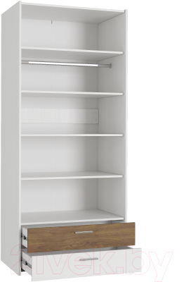 Шкаф Евва Венеция ВН-2D2S (бодега белый/ясень орландо)