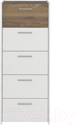 Комод Евва Венеция ВН-5S (бодега белый/ясень орландо) - фото