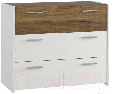 Комод Евва Венеция ВН-3S (бодега белый/ясень орландо)