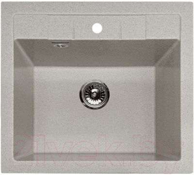 Мойка кухонная GranFest Quadro GF-Q561 (серый) - фото