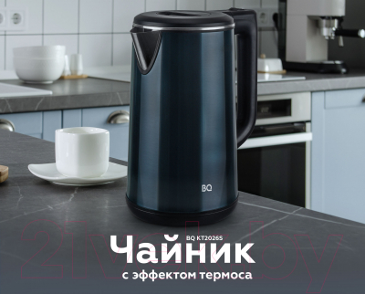 Электрочайник BQ KT2026S (синий)