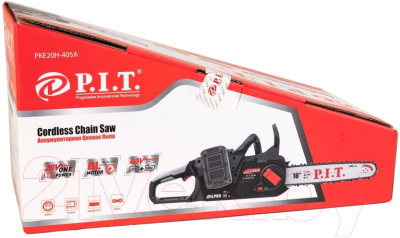 Пила цепная аккумуляторная P.I.T PKE20H-405A - фото
