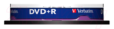 Набор дисков DVD+R Verbatim 4.7Гб / 43498
