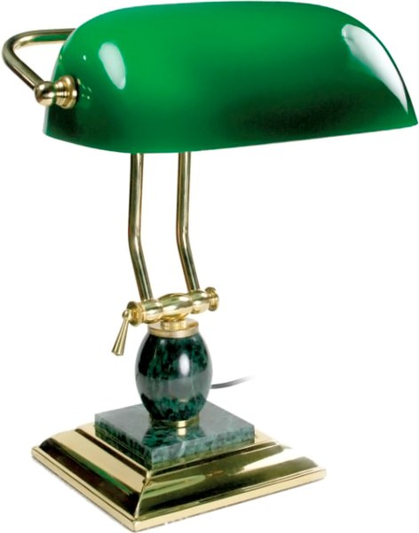 Настольная лампа Galant 231488 (зеленый мрамор) - фото