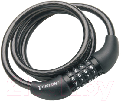 Велозамок Tonyon Кодовый 10x1500 / 567С-1015 - фото