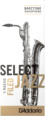 Набор тростей для саксофона RICO RSF05BSX2H Select Jazz - фото