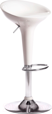 Стул барный Tetchair Nail (металл/пластик, белый/хром) - фото