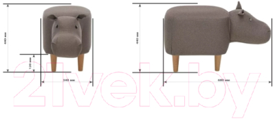 Пуф Импэкс Leset Hippo Combi (V23)