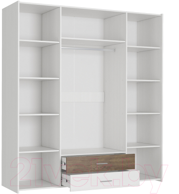 Комплект мебели для спальни Евва Венеция 1 (бодега белый/ясень орландо)