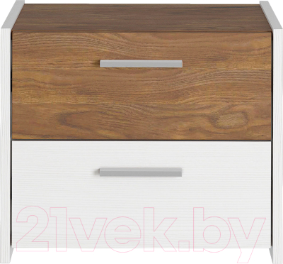 Комплект мебели для спальни Евва Венеция 3 (бодега белый/ясень орландо)