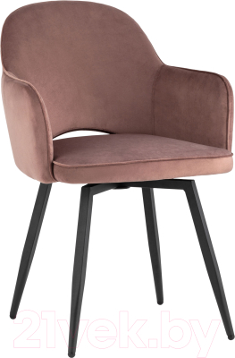 Стул Stool Group Венера / MC16-2F KD HLR-44 (велюр/пыльно-розовый) - фото