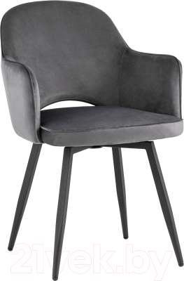 Стул Stool Group Венера / MC16-2F KD HLR-21 (велюр серый) - фото