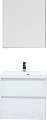 Комплект мебели для ванной Aquanet Гласс 60 / 240458