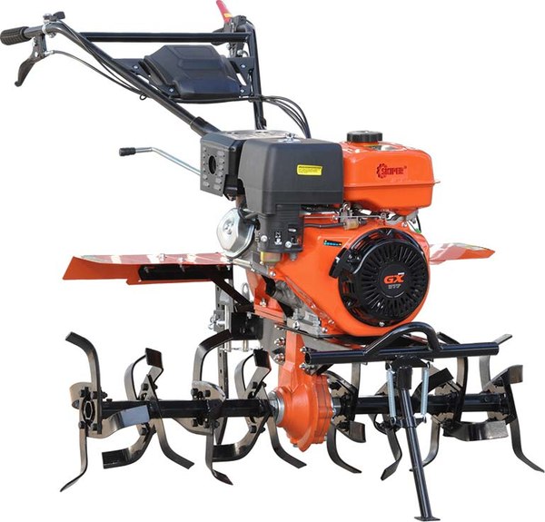 Мотокультиватор бензиновый Skiper SP-1600S / SSP1600S (16 л.с., без ВОМ, 3+1, без колес) - фото