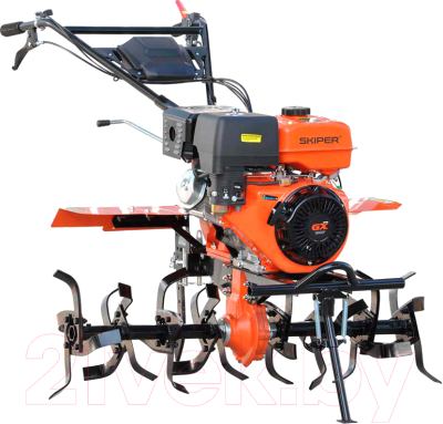 Мотокультиватор бензиновый Skiper SP-1400S / SSP1400S.00 (14 л.с., без ВОМ, 3+1, без колес) - фото