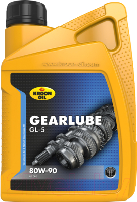 Трансмиссионное масло Kroon-Oil Gearlube GL-5 80W90 / 01206 - фото