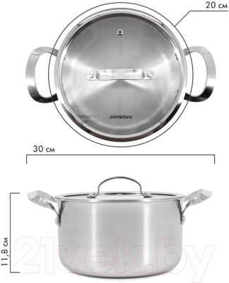 Кастрюля Pomi d'Oro Maestro / P595728