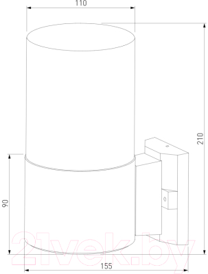 Бра уличное Elektrostandard Roil 35125/U