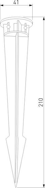 Колышек для прожектора Elektrostandard 35145/S / A057923